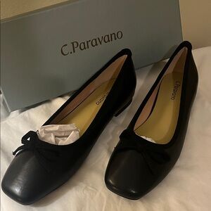 C. Paracano Black Women's Ballet Flats…New!